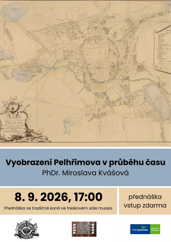 Přednáška "Vyobrazení Pelhřimova v průběhu času"
