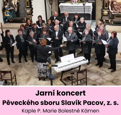 Jarní koncert Pěveckého sboru Slavík Pacov, z. s.
