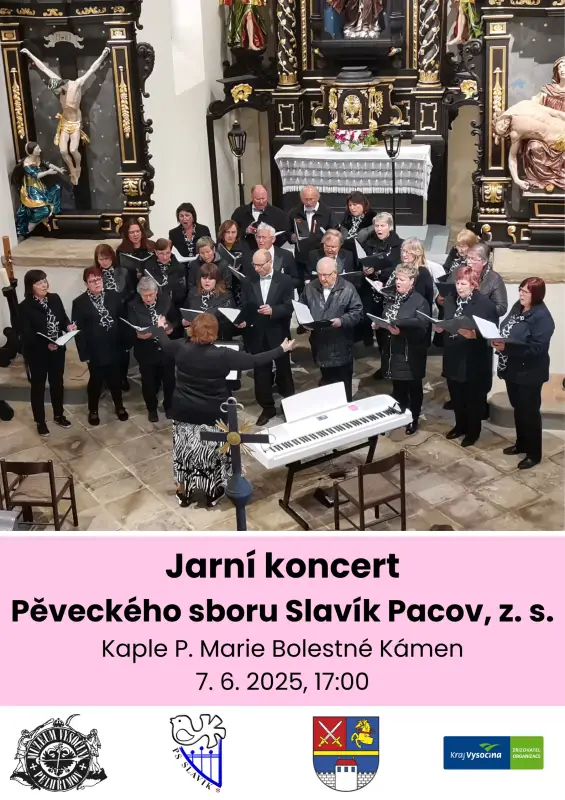 Jarní koncert Pěveckého sboru Slavík Pacov, z. s.