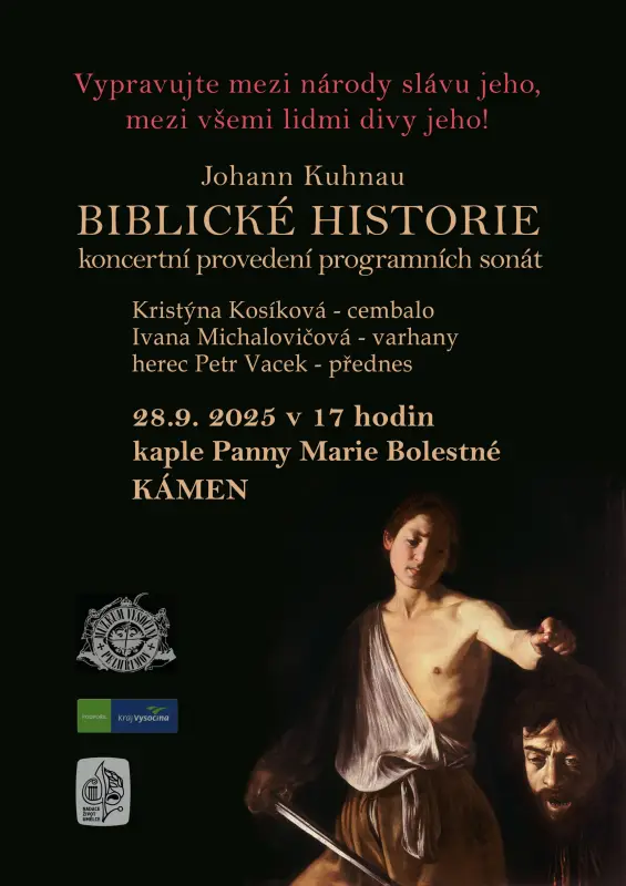 Koncert Johann Kuhnau - Biblické historie