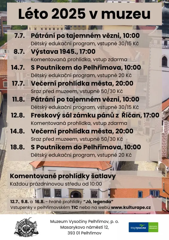 Léto 2025 v muzeu