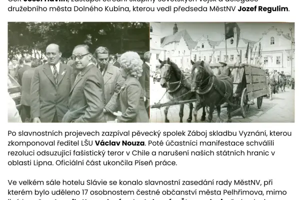 Jak se slavilo před 50 lety