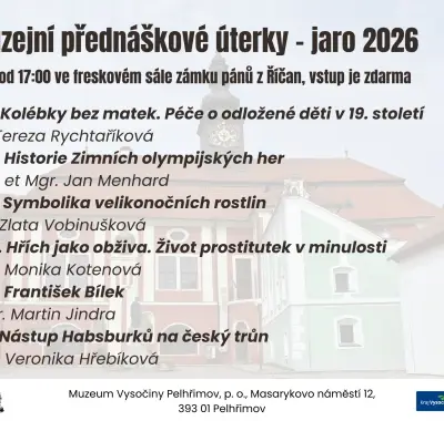 Muzejní úterky - jaro 2026