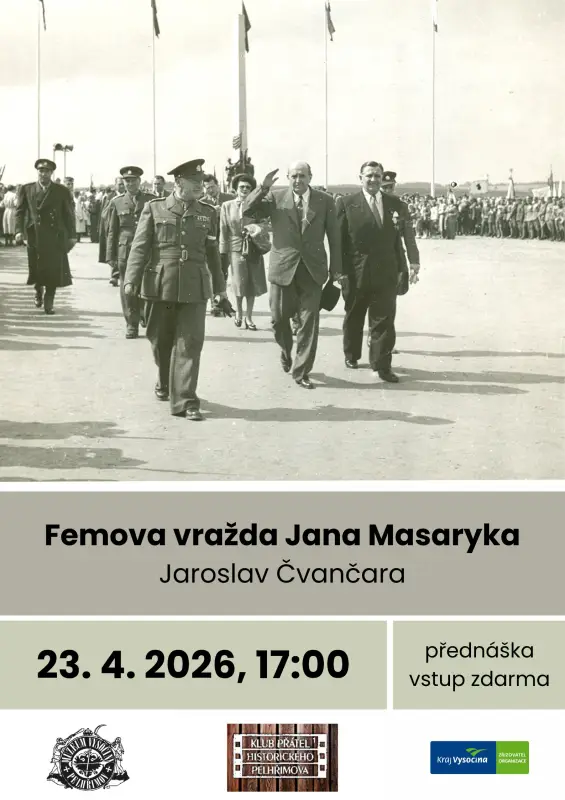 Přednáška "Femova vražda Jana Masaryka"
