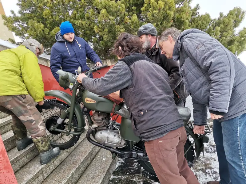 Sbírka motocyklů v Muzeu Vysočiny Pelhřimov, p. o.